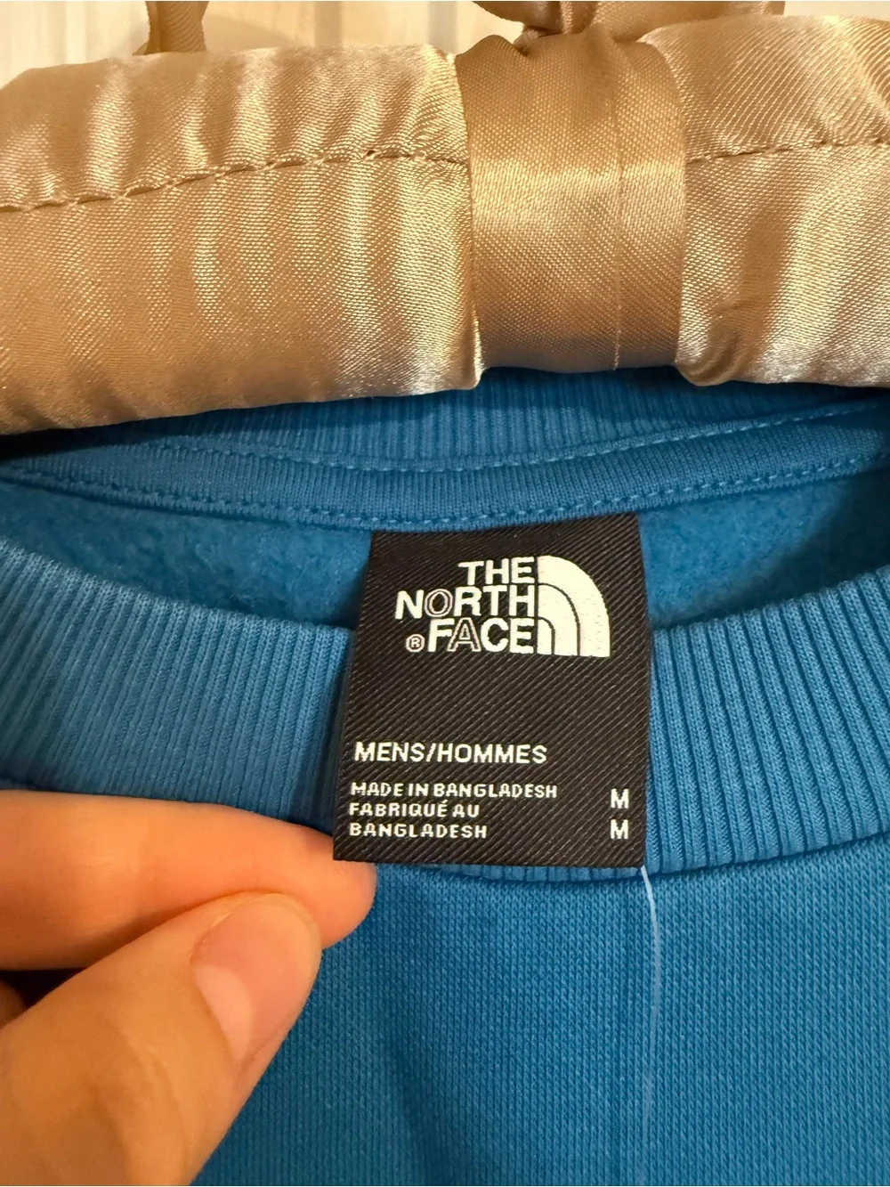 The North Face Men’s Crewneck Sweatshirt - Teal Blue NWT
